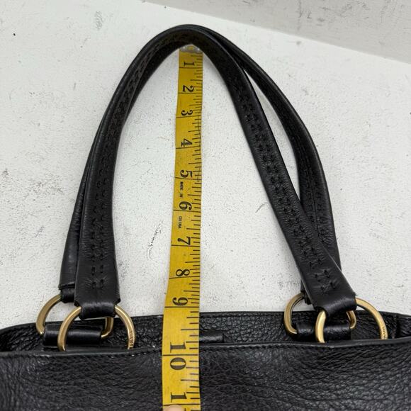 Vintage PRADA Black Tessuto Nylon Vitello Leather Trim Shoulder Tote Bag Y2K - Picture 14 of 16